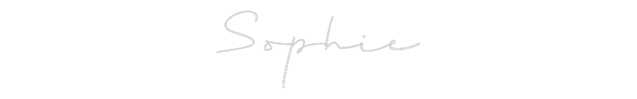 Custom Neon: Sophie