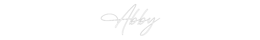 Custom Neon: Abby