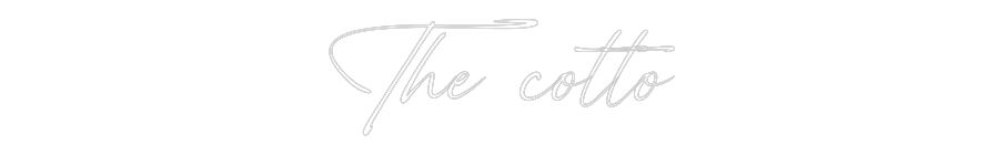 Custom Neon: The cotto