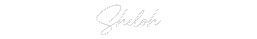 Custom Neon: Shiloh
