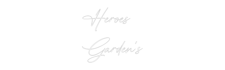 Custom Neon: Heroes
Garde...