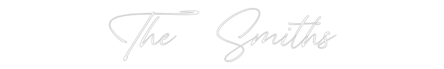 Custom Neon: The Smiths