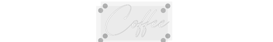 Custom Neon: Coffee