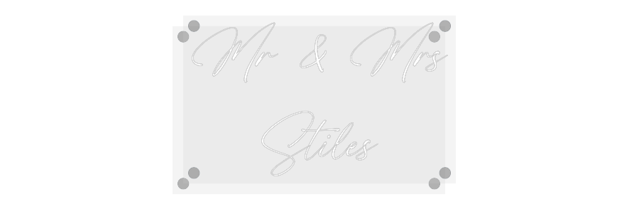 Custom Neon: Mr & Mrs
Sti...