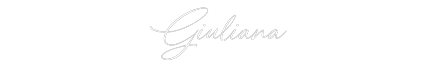 Custom Neon: Giuliana