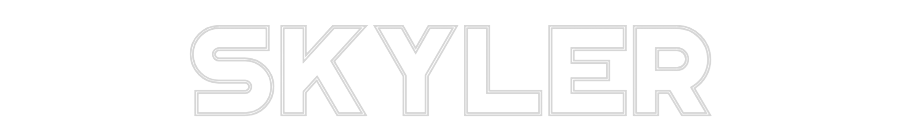 Custom Neon: Skyler