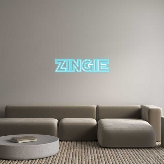 Custom Neon: Zingie