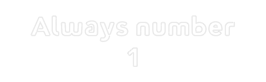 Custom Neon: Always number...