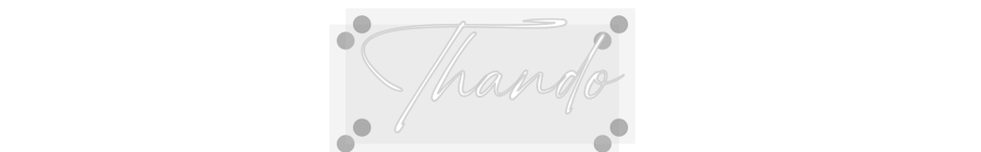 Custom Neon: Thando