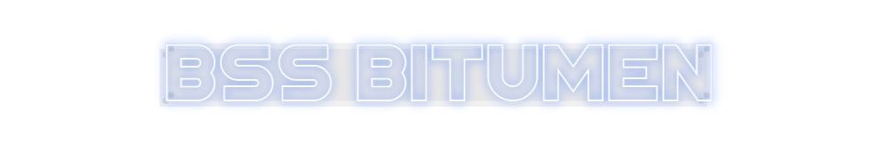 Custom Neon: BSS BItumen