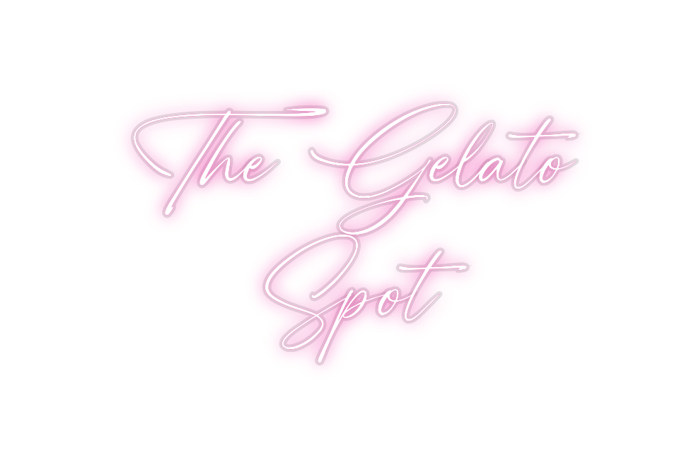 Custom Neon: The Gelato
...