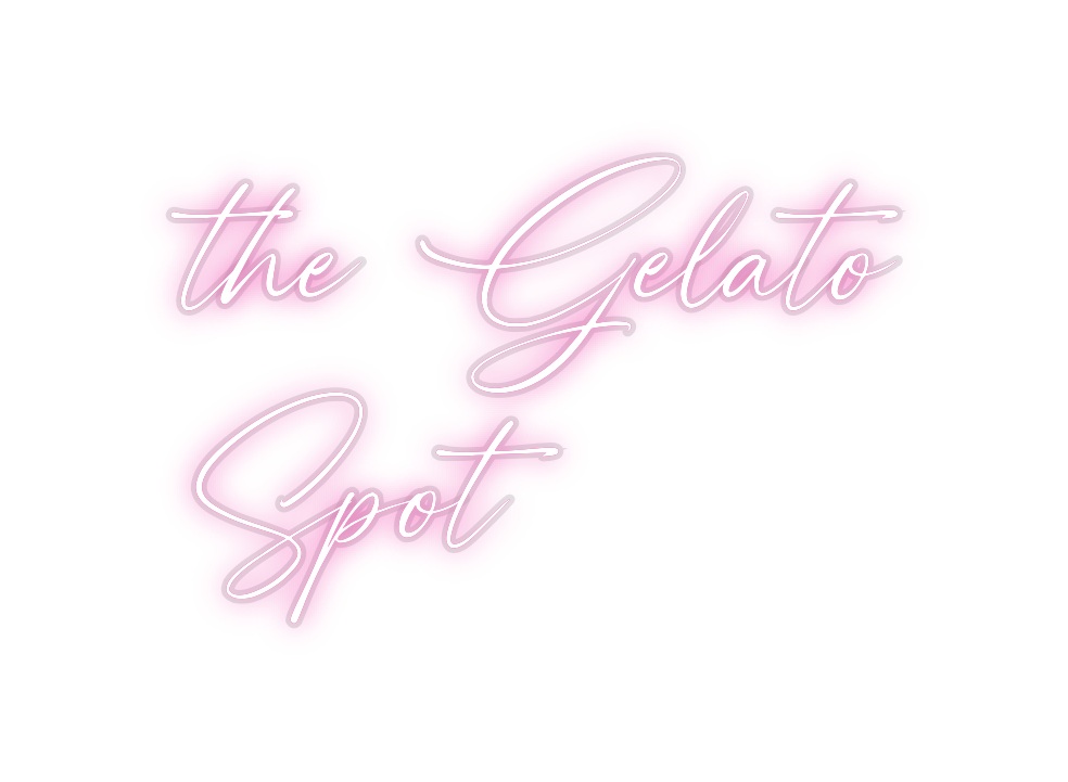 Custom Neon: the Gelato
...