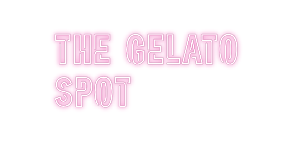 Custom Neon: The Gelato
...