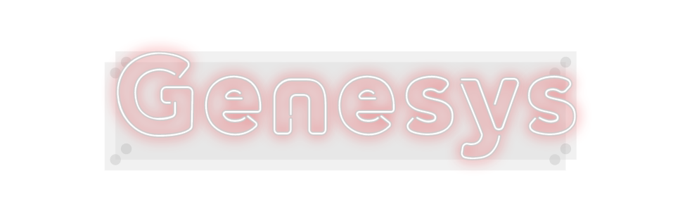 Custom Neon: Genesys