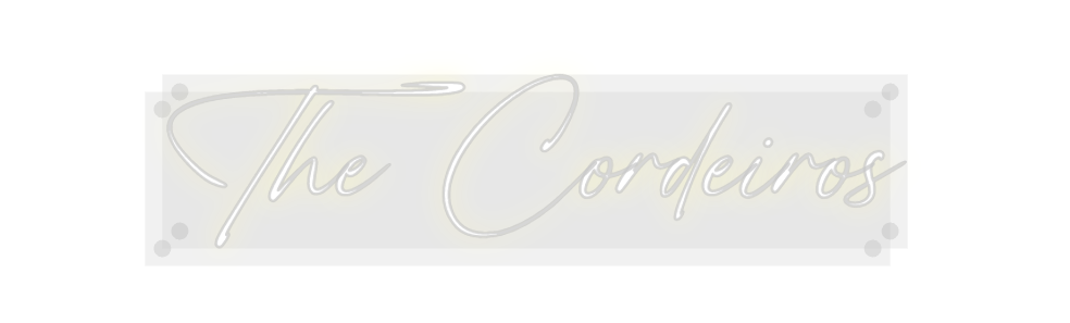 Custom Neon: The Cordeiros
