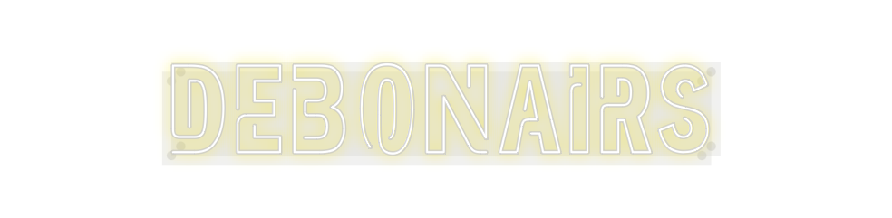 Custom Neon: Debonairs