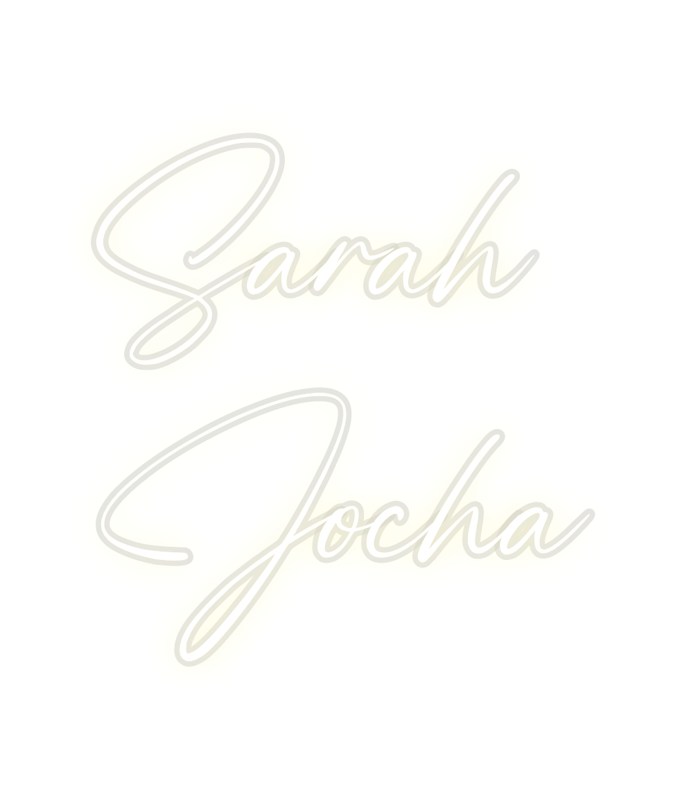 Custom Neon: Sarah
...