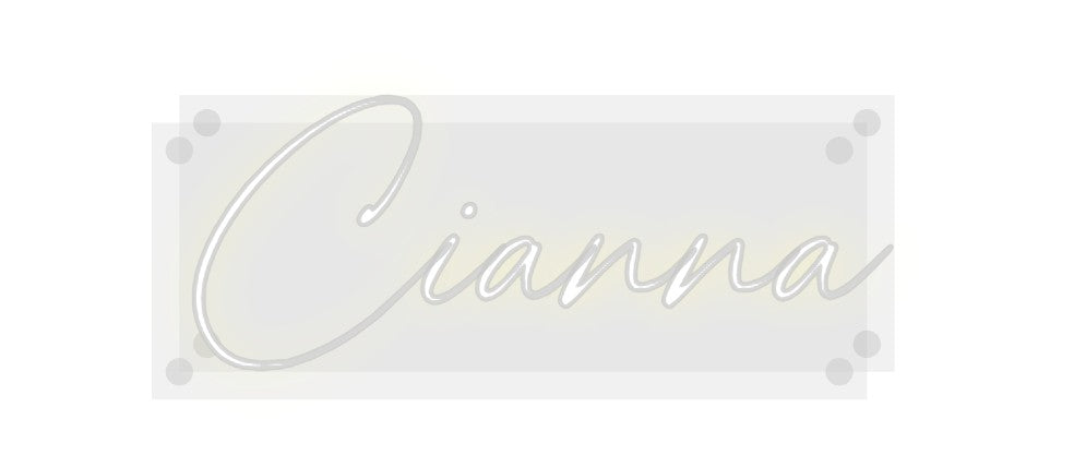 Custom Neon: Cianna