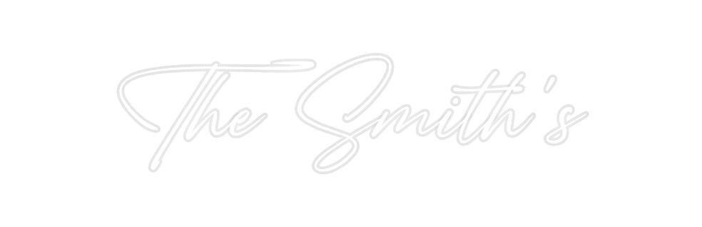 Custom Neon: The Smith’s