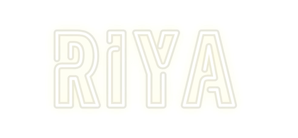 Custom Neon: RIYA