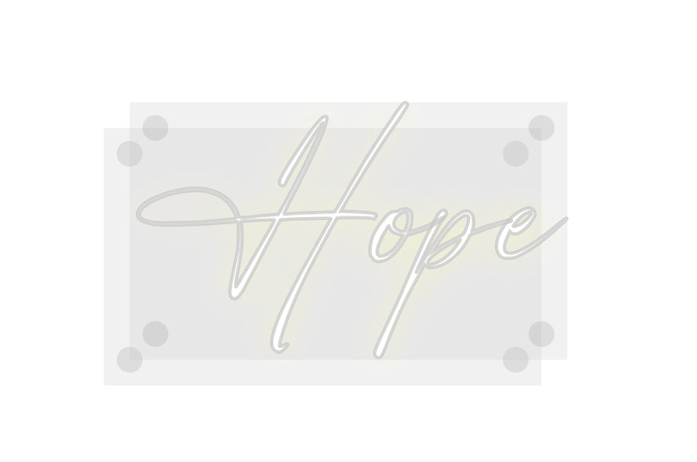 Custom Neon: Hope