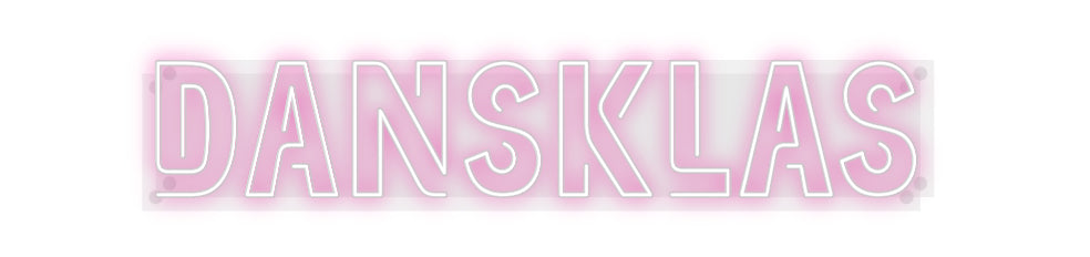 Custom Neon: Dansklas
