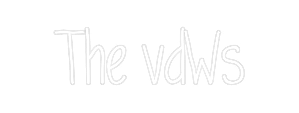 Custom Neon: The vdWs