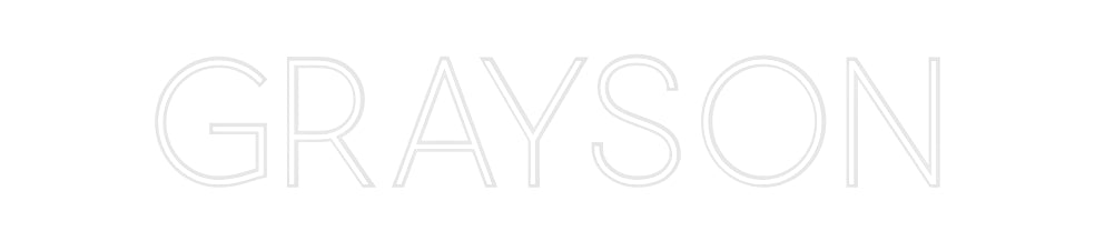 Custom Neon: Grayson