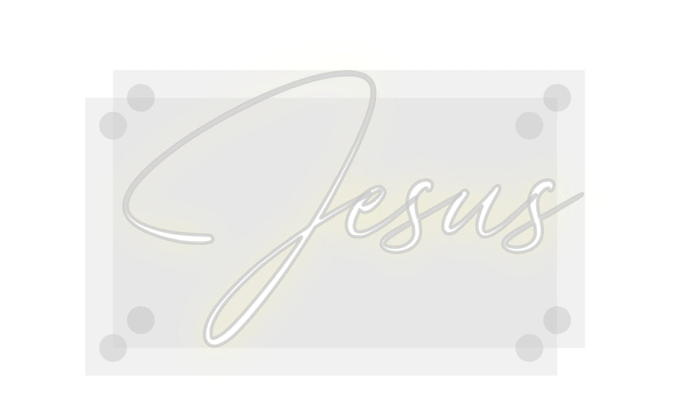 Custom Neon: Jesus