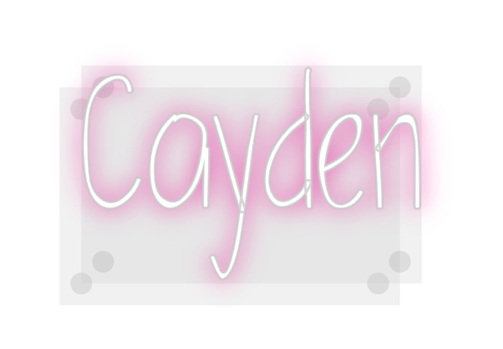 Custom Neon: Cayden