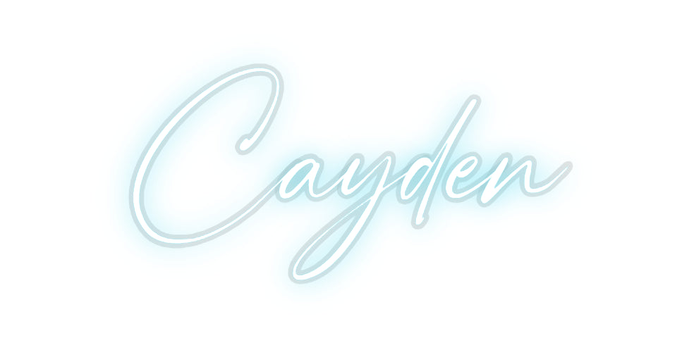 Custom Neon: Cayden