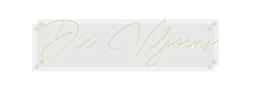 Custom Neon: Die Viljoens