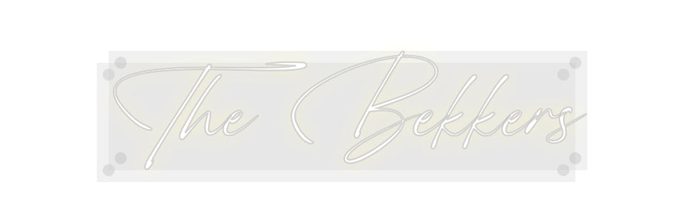 Custom Neon: The Bekkers