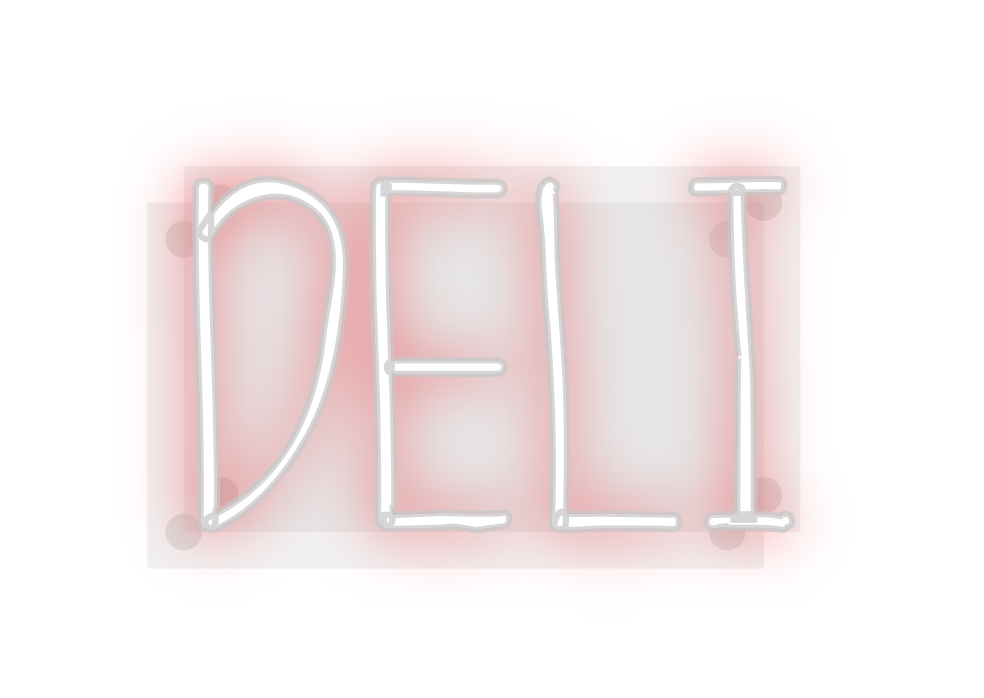 Custom Neon: DELI
