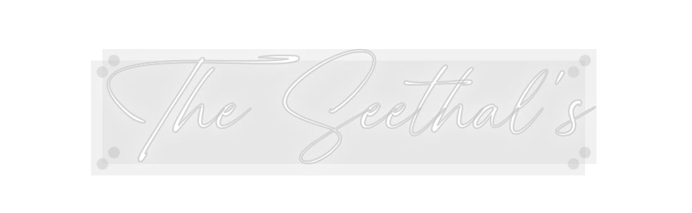 Custom Neon: The Seethal’s