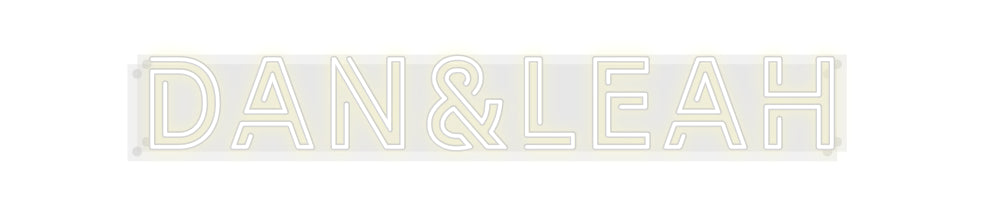 Custom Neon: Dan&Leah