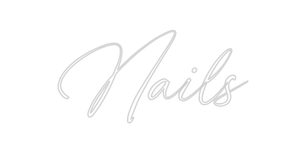 Custom Neon: Nails
