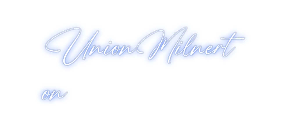 Custom Neon: UnionMilnert
...