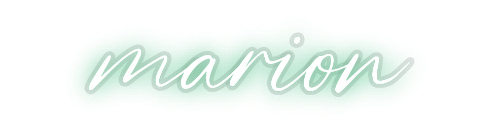 Custom Neon: marion