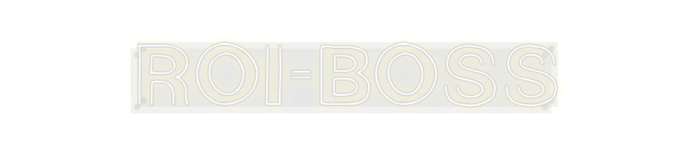 Custom Neon: Roi-Boss