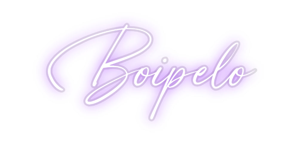 Custom Neon: Boipelo