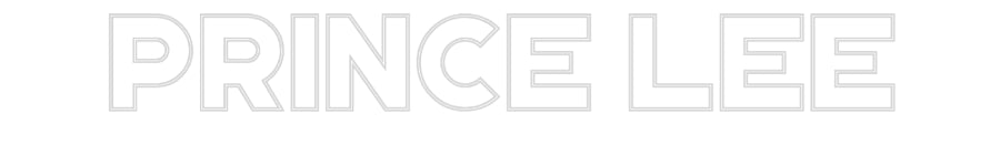 Custom Neon: Prince Lee