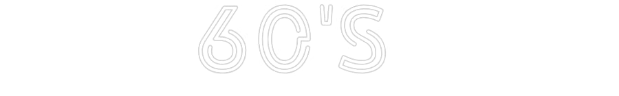 Custom Neon: 60's