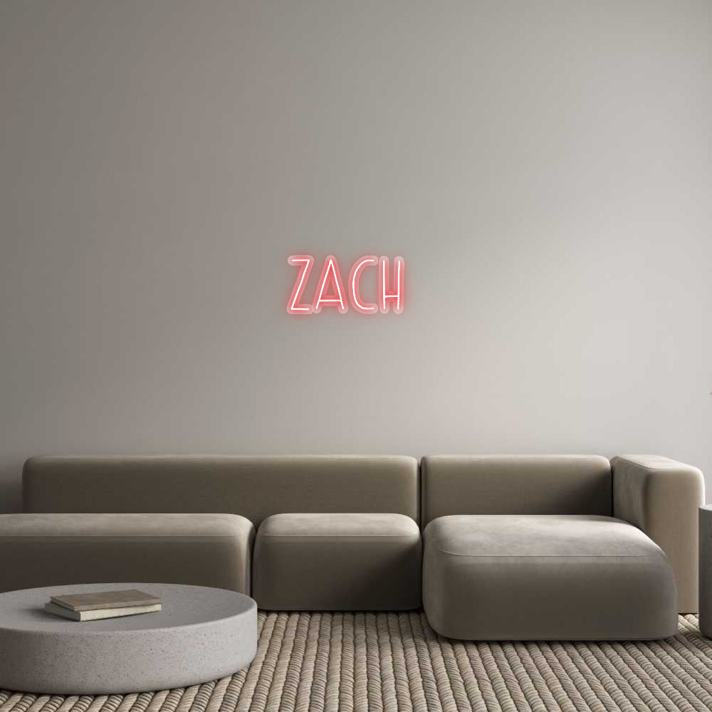 Custom Neon: Zach