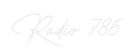 Custom Neon: Radio 786
