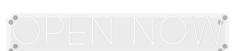 Custom Neon: open now