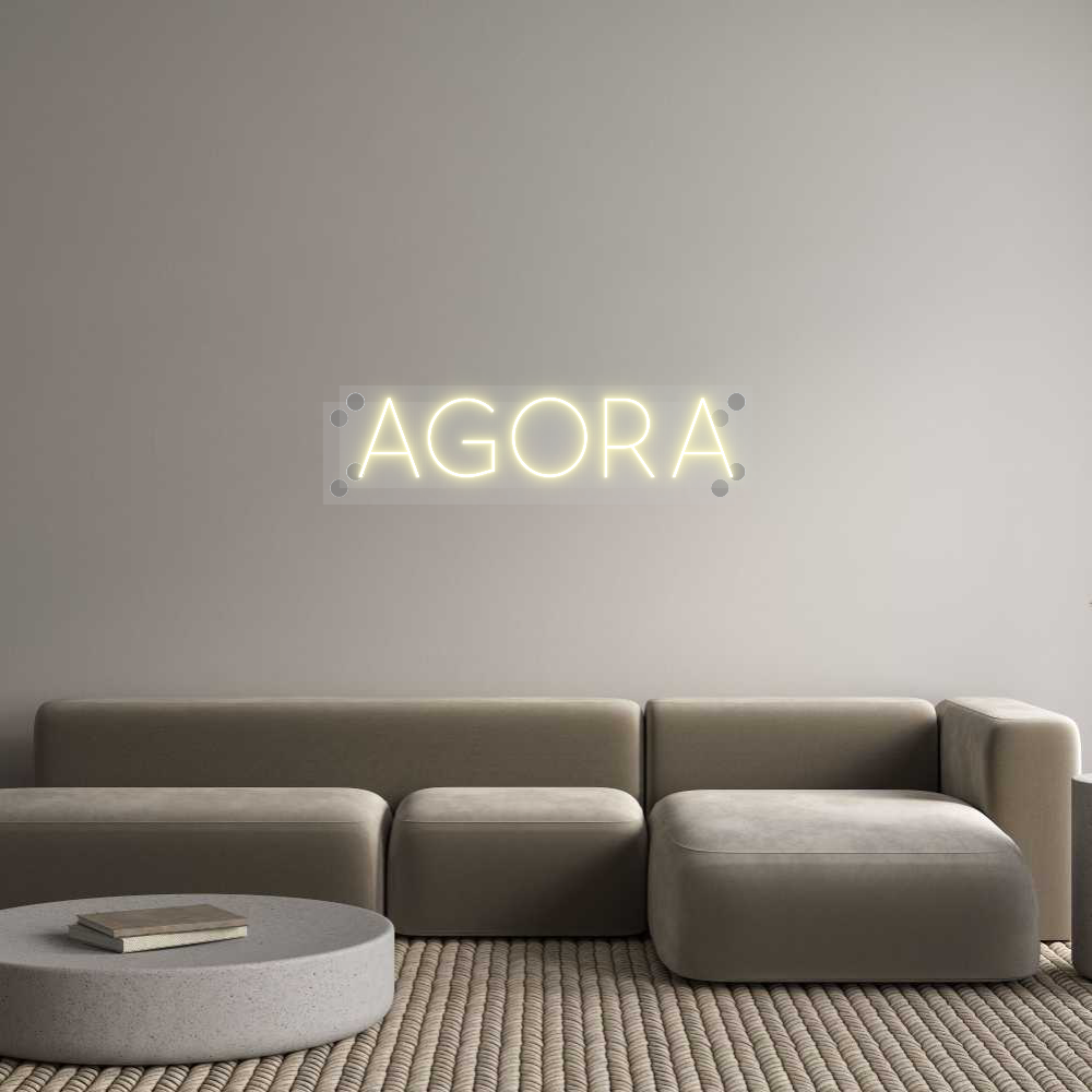 Custom Neon: AGORA