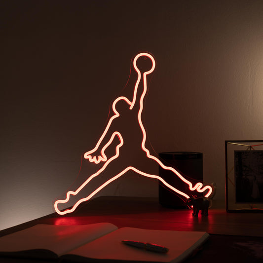 Jump Shot - LED Mini Glow Sign