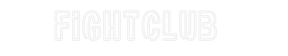 Custom Neon: FightClub