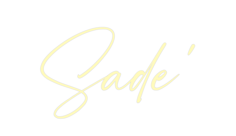 Custom Neon: Sade’